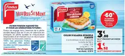 Maximarché FINDUS Colin d'alaska surgele offre