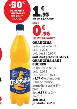 Maximarché ORANGINA offre