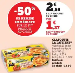 Hyper U Clafoutis la laitiere offre