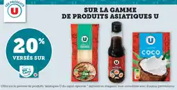 Hyper U SUR LA GAMME DE PRODUITS ASIATIQUES U offre