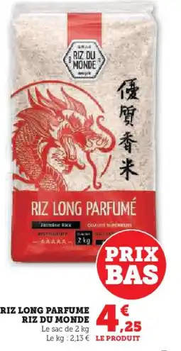 Hyper U Riz long parfume riz du monde offre