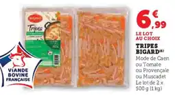 Hyper U Tripes bigard offre