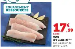 Hyper U Dos d'eglefin offre