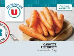 Hyper U Carotte filiere u offre