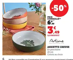 Bi1 Assiette creuse offre