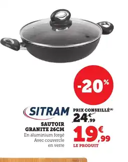 Bi1 SITRAM Sautoir granite offre