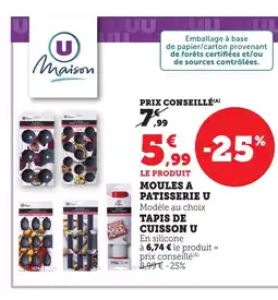 Bi1 U Moulespatisasaerie offre