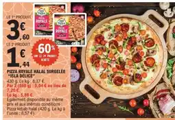 E.Leclerc Pizza Royale Halal Surgelée Isla Délice offre