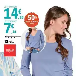 E.Leclerc PULL TISSAIA offre