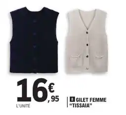 E.Leclerc Gilet Femme 'TISSAIA' offre