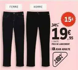 E.Leclerc JEAN ADULTE offre