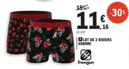 E.Leclerc Lot de 2 boxers homme offre