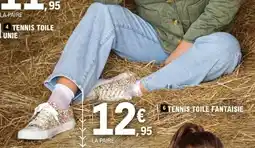 E.Leclerc TENNIS TOILE FANTAISIE offre