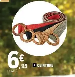 E.Leclerc Ceinture offre