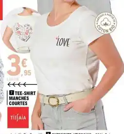 E.Leclerc Tee-shirt manches courtes offre