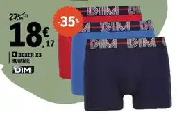 E.Leclerc 6 BOXER X3 HOMME offre