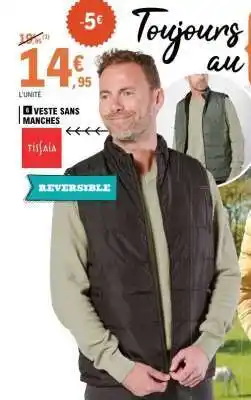 E.Leclerc Veste sans manches offre