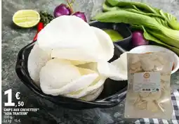 E.Leclerc CHIPS „AUX CREVETTES” „ASIA TRAITEUR” offre