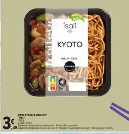 E.Leclerc Boeuf Kyoto et Nouilles offre