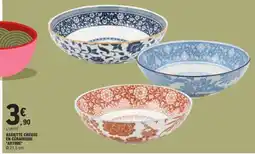 E.Leclerc ASSIETTE CREUSE EN CÉRAMIQUE 'ARTIME' offre