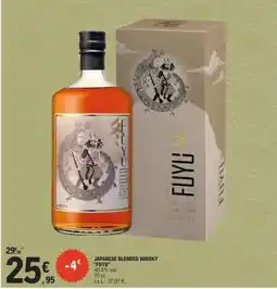 E.Leclerc JAPANESE BLENDED WHISKY 'FUYU' offre