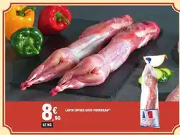 E.Leclerc LAPIN ENTIER SOUS FOURREAU offre