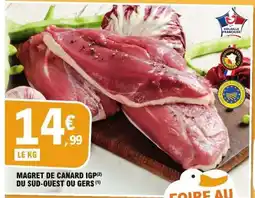 E.Leclerc Magret de Canard IGP du Sud-Ouest ou Gers offre