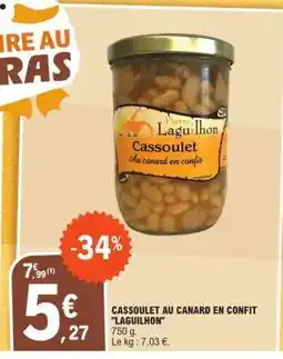 E.Leclerc Cassoulet au canard en confit Laguilhon offre