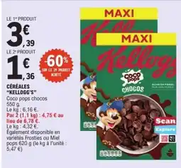 E.Leclerc Cereales Kellogg's offre