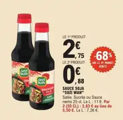 E.Leclerc Sauce Soja 'Suzi Wan' offre