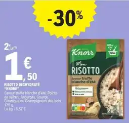 E.Leclerc RISOTTO DESHYDRATÉ “KNORR” offre