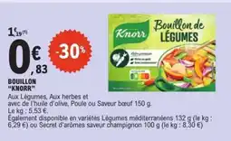 E.Leclerc Bouillon Knorr offre