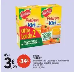 E.Leclerc SOUPE 'LIEBIG' offre