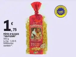 E.Leclerc Pâtes d'Alsace Valfleuri offre