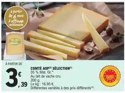 E.Leclerc COMTÉ AOP SÉLECTION offre
