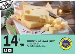 E.Leclerc Emmental De Savoie Igp offre