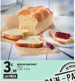 E.Leclerc Brioche Nanterre offre