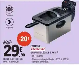 E.Leclerc Friteuse Brandt offre