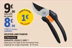 E.Leclerc SÉCATEUR LAME FRANCHE offre