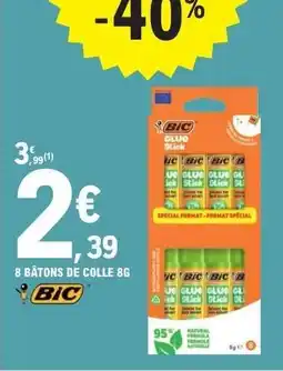 E.Leclerc BIC Glue Stick offre