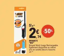 E.Leclerc Briquets BIC offre