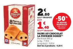 Hyper U Pains au chocolat la fournee doree offre