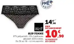Hyper U Slip femme offre