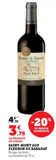 Hyper U Saint-mont aop fleuron de baradat offre