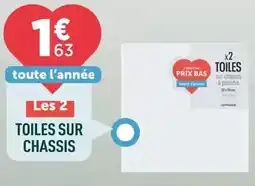 Centrakor Toiles sur chassis offre