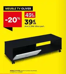 BUT Meuble tv olive offre