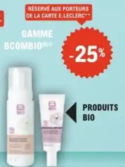 E.Leclerc Parapharmacie Gamme bcombio offre