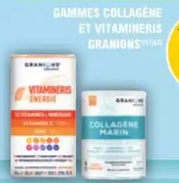 E.Leclerc Parapharmacie Gammes collagène et vitamineris granions offre