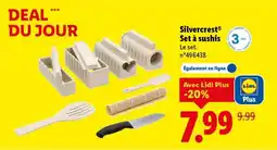 Lidl Silvercrest set à sushis offre