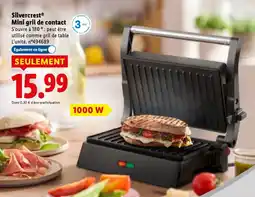 Lidl Silvercrest mini gril de contact offre